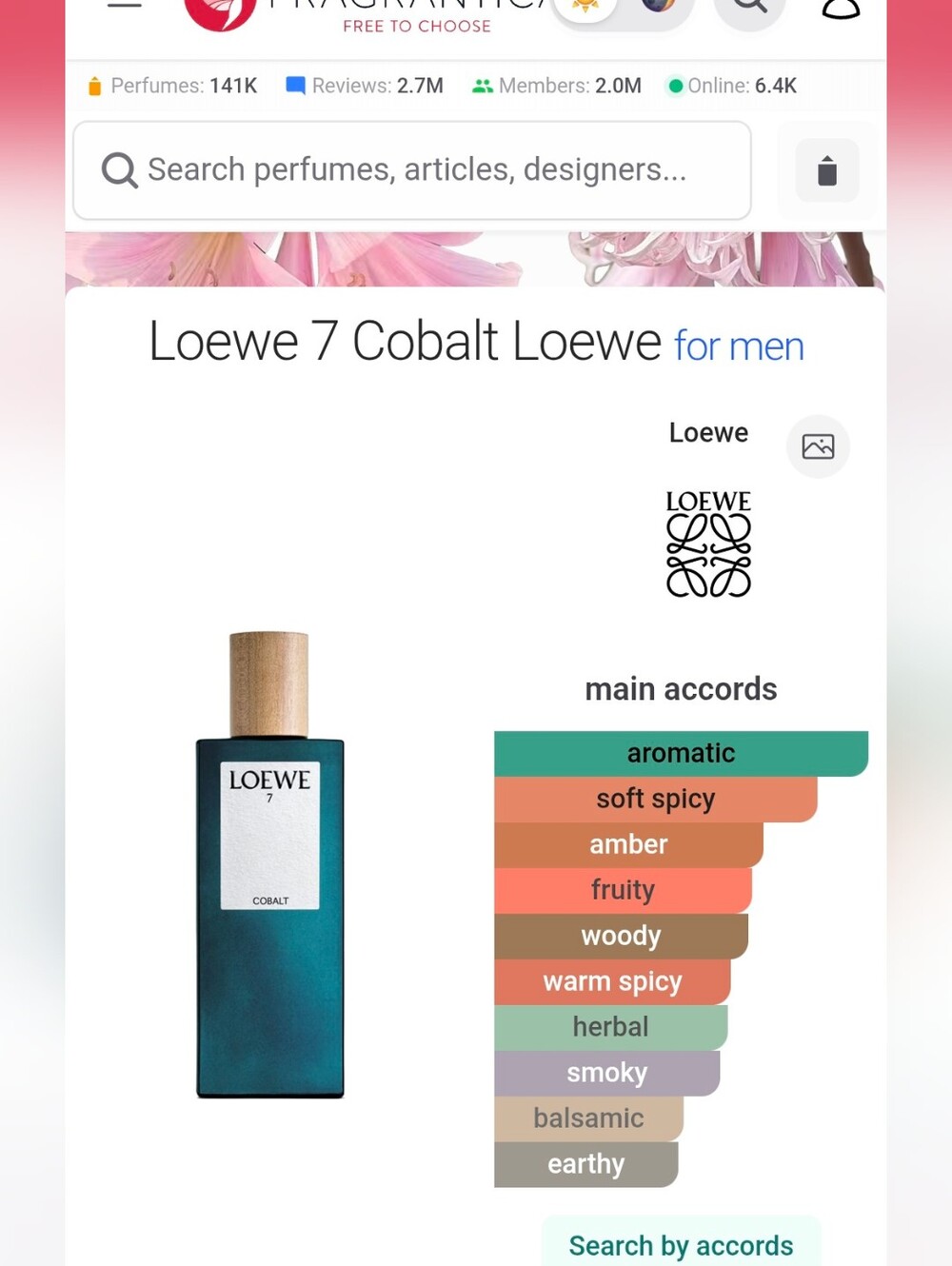LOEWE 7 COBALT 100.ml - Picture 7 of 8